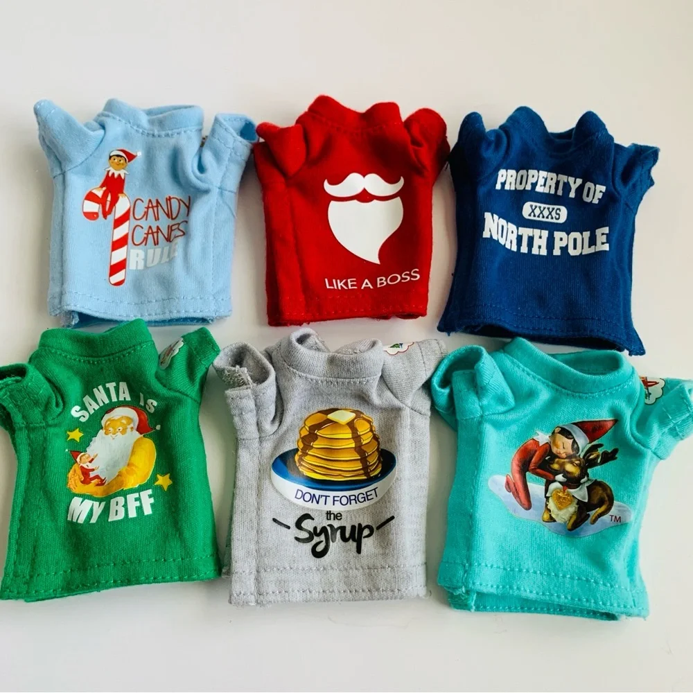 Elf on The Shelf Scout Elf T-shirt Collection with Tin Suitcase - Picture 3 of 8